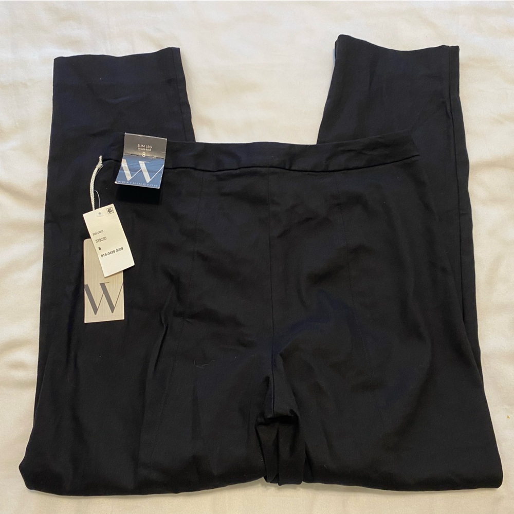 New black Worthington slim leg high rise pants size 8 with $54 tag - Picture 6 of 10